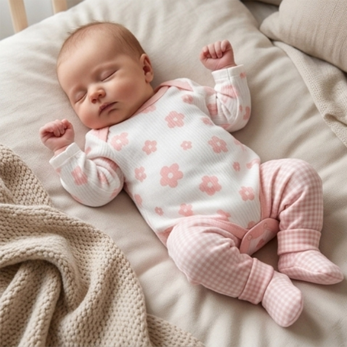 Baby Girls Romper Set