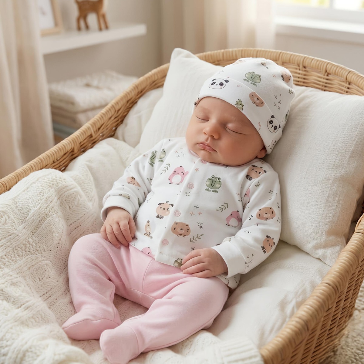 Baby Girls Romper Set