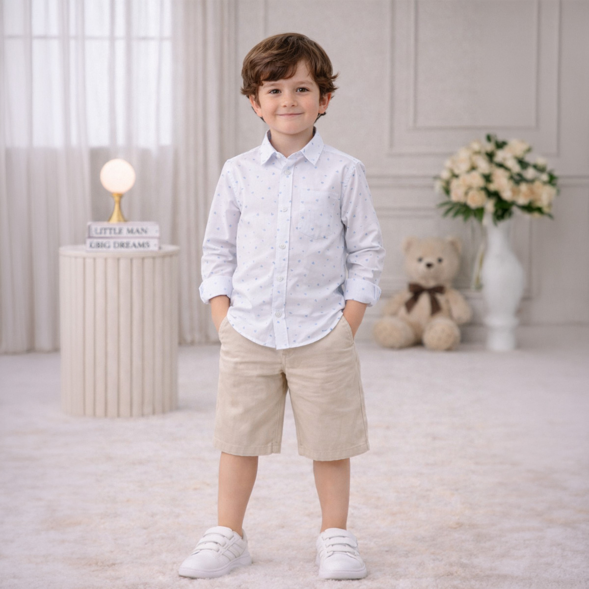 Boys Formal Shirt Long Sleeve