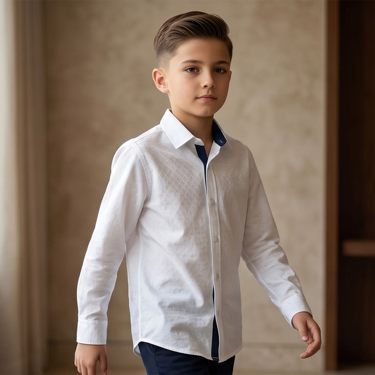 Boys Formal Shirt Long Sleeve