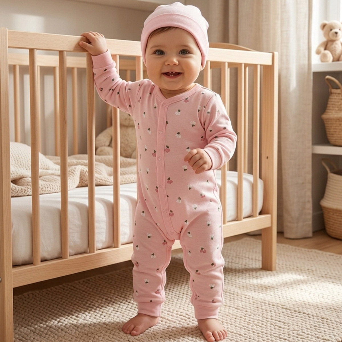 Baby Girls Romper Set