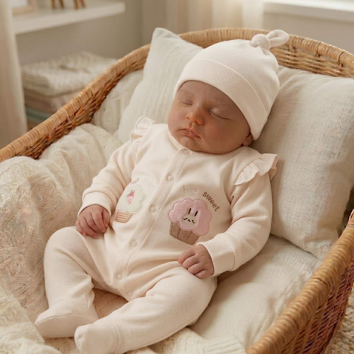 Baby Girls Romper Set