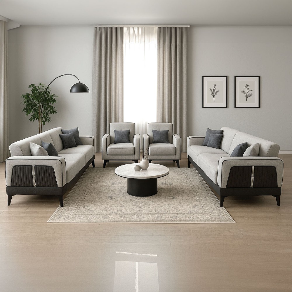 Tarz Sofa Set 3+3+1+1