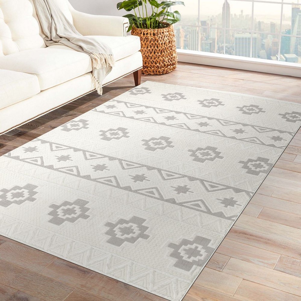 Network 02893A Cream/Cream Carpet 80x120cm