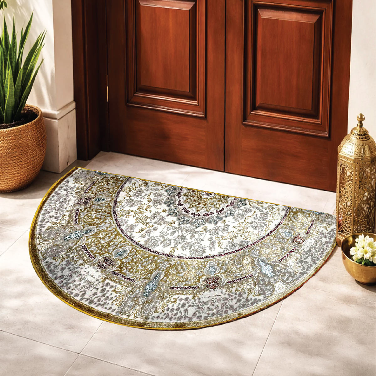 Pasin Cream Gold Carpet 100x200cm