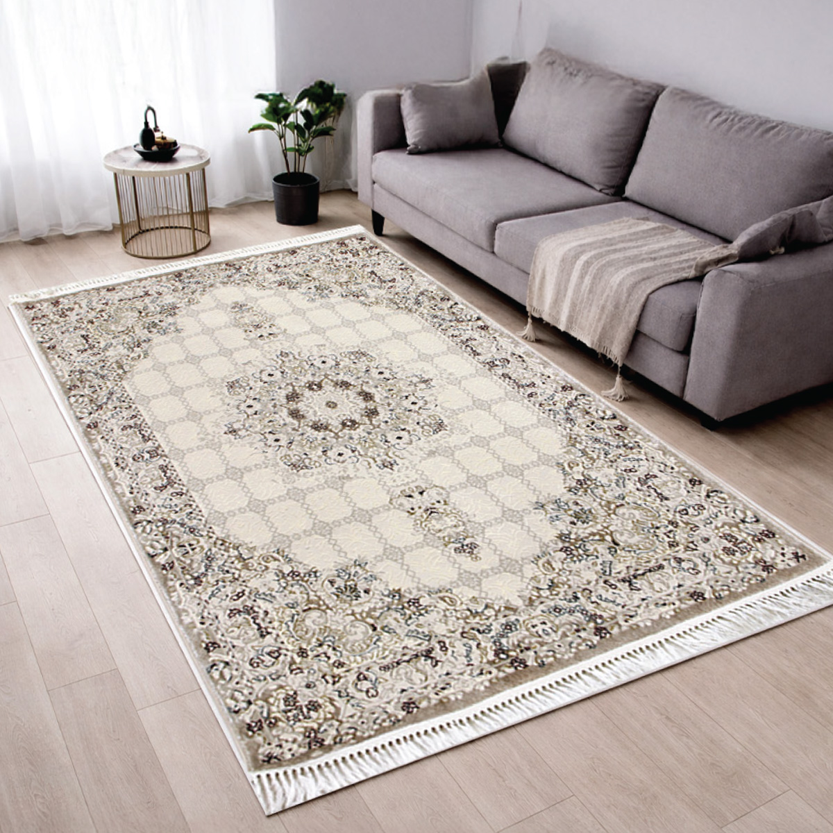 Pasin Rug Cream Beige 160x230