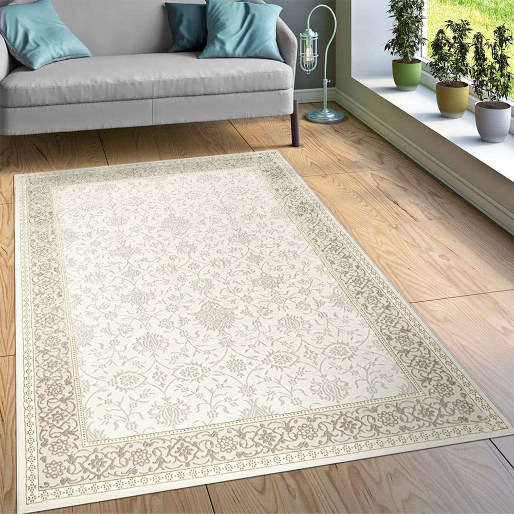 Allora F346A Cream/Cream Carpet 80x120cm
