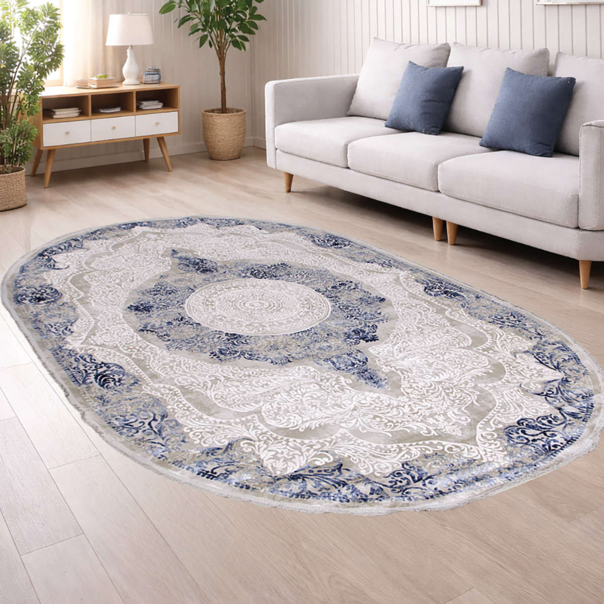 Hermes Rug Blue 200x300
