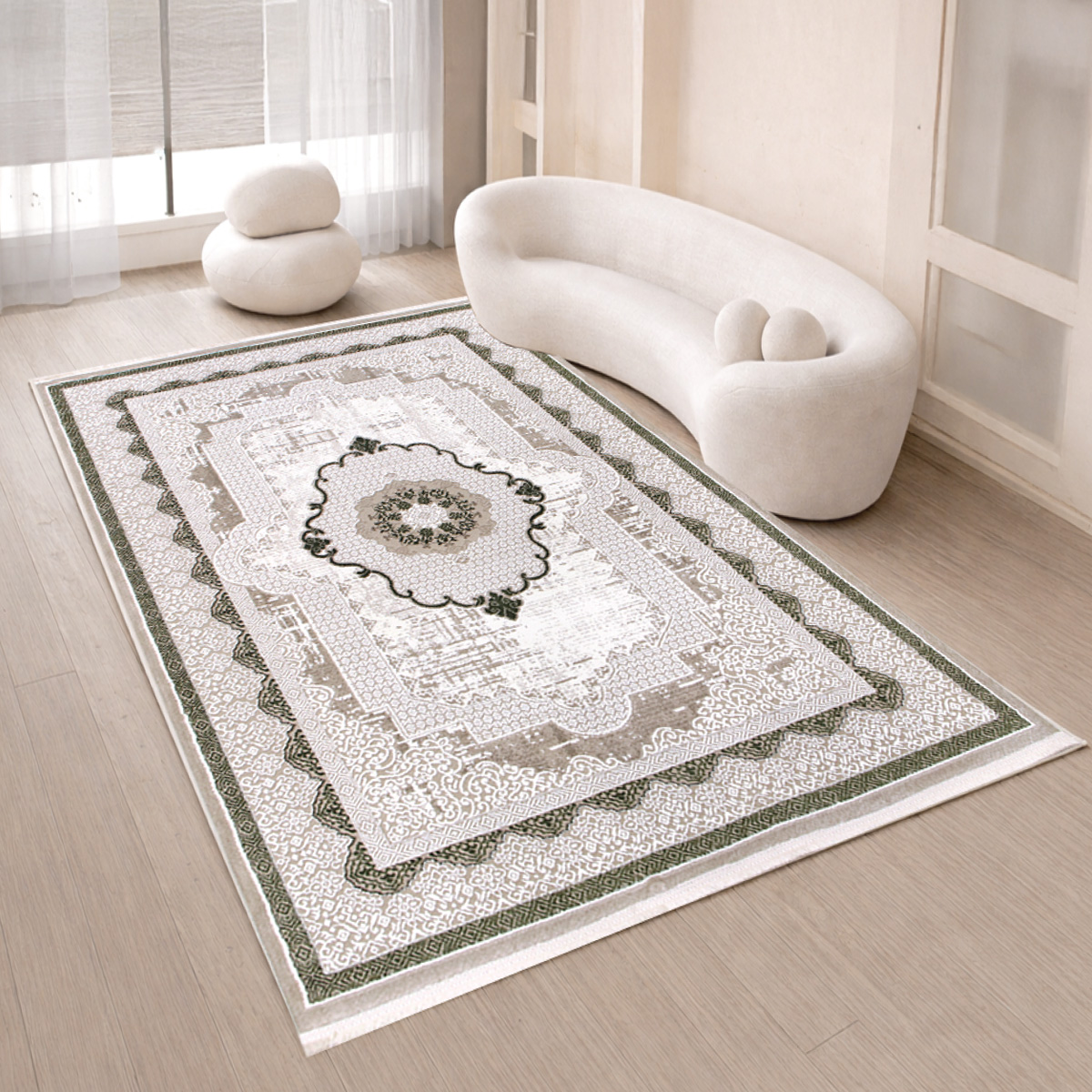 Galeria Rug Brown Green 240x340