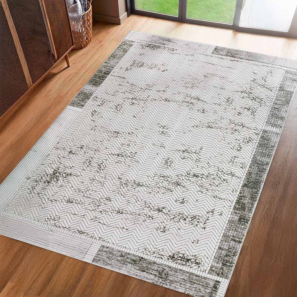 Superno 04249A Grey/Green Carpet 100x200cm