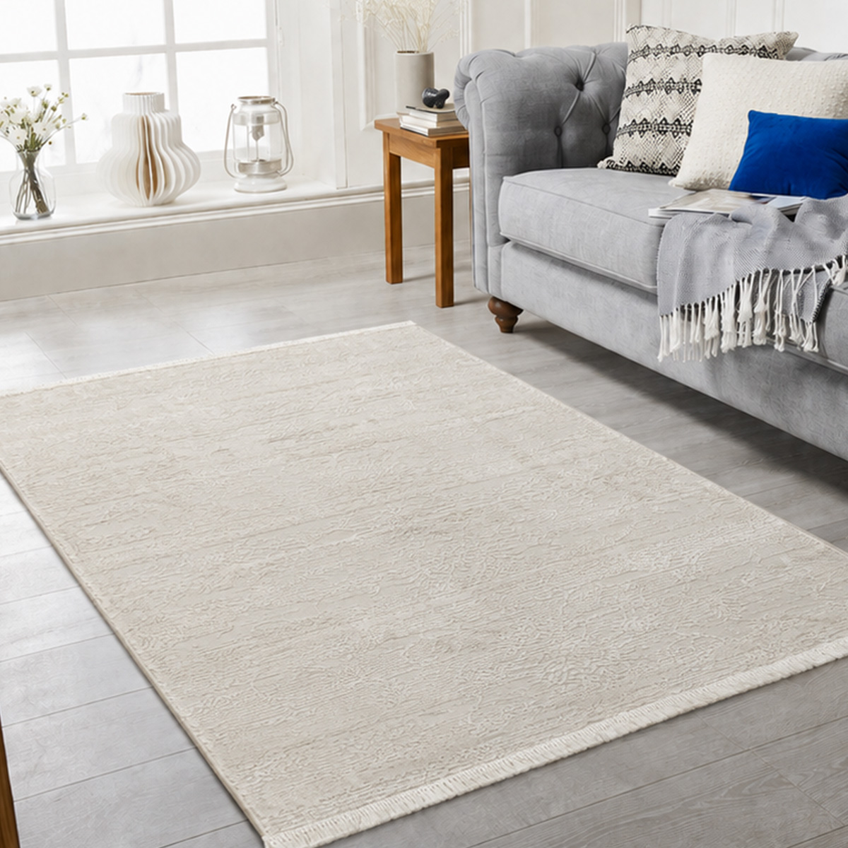 Marvin Rug Cream Cream 80x150