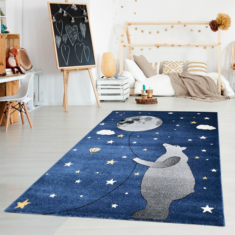 Fuly 5069A Blue/Grey Carpet 200x300cm