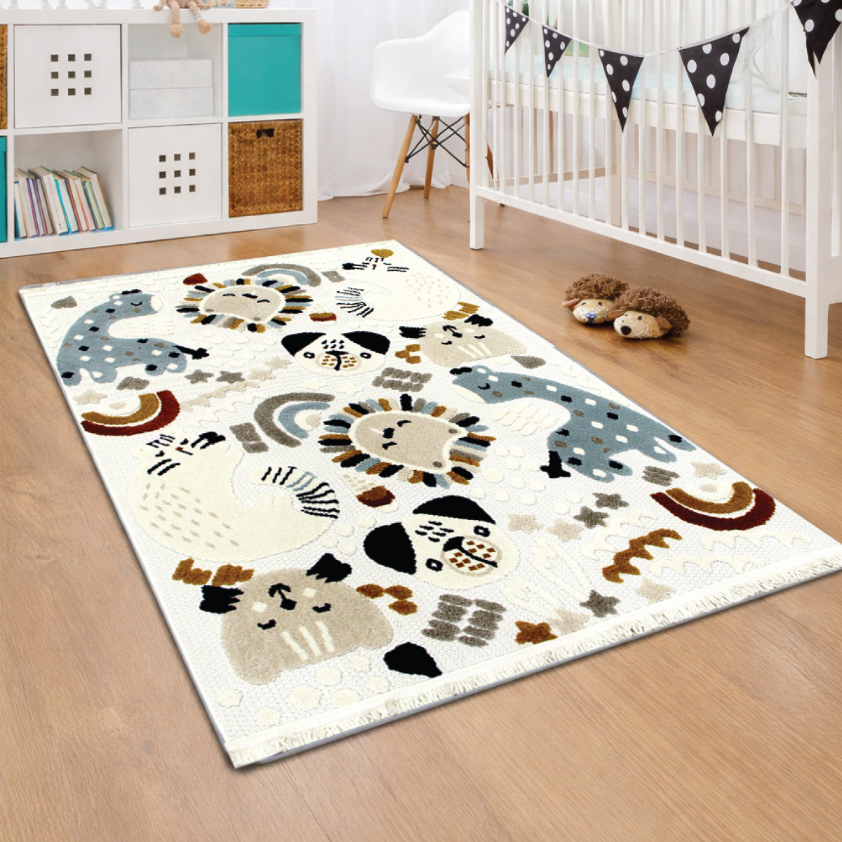 Rispy Rug Cream Multi 100x150