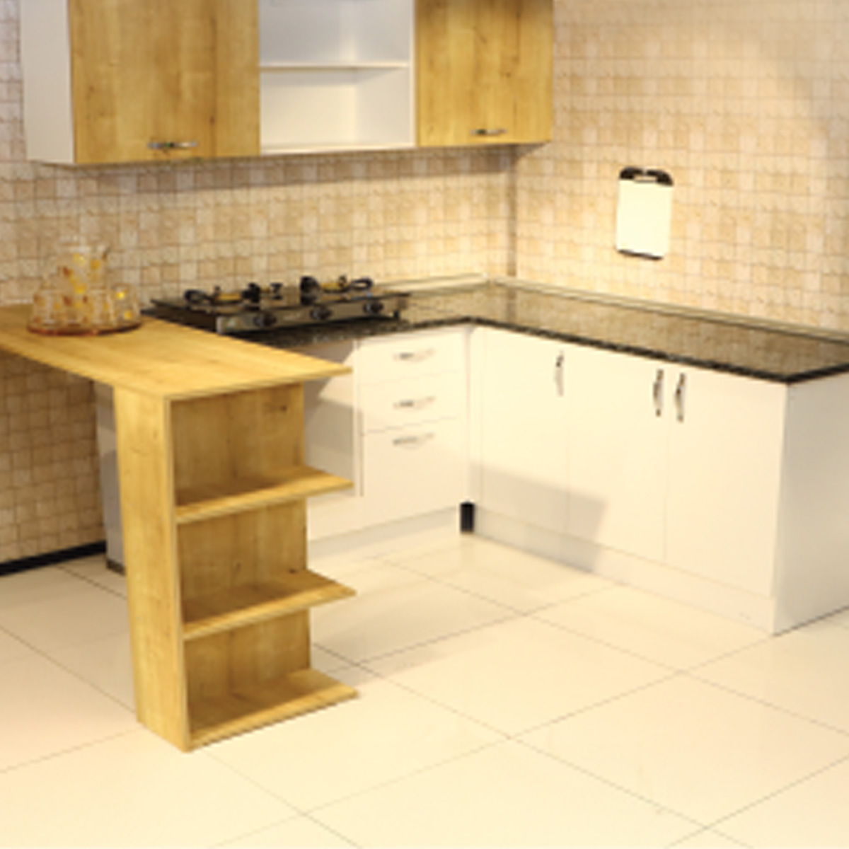 Zele Kitchen Cabinet 140+180+100cm