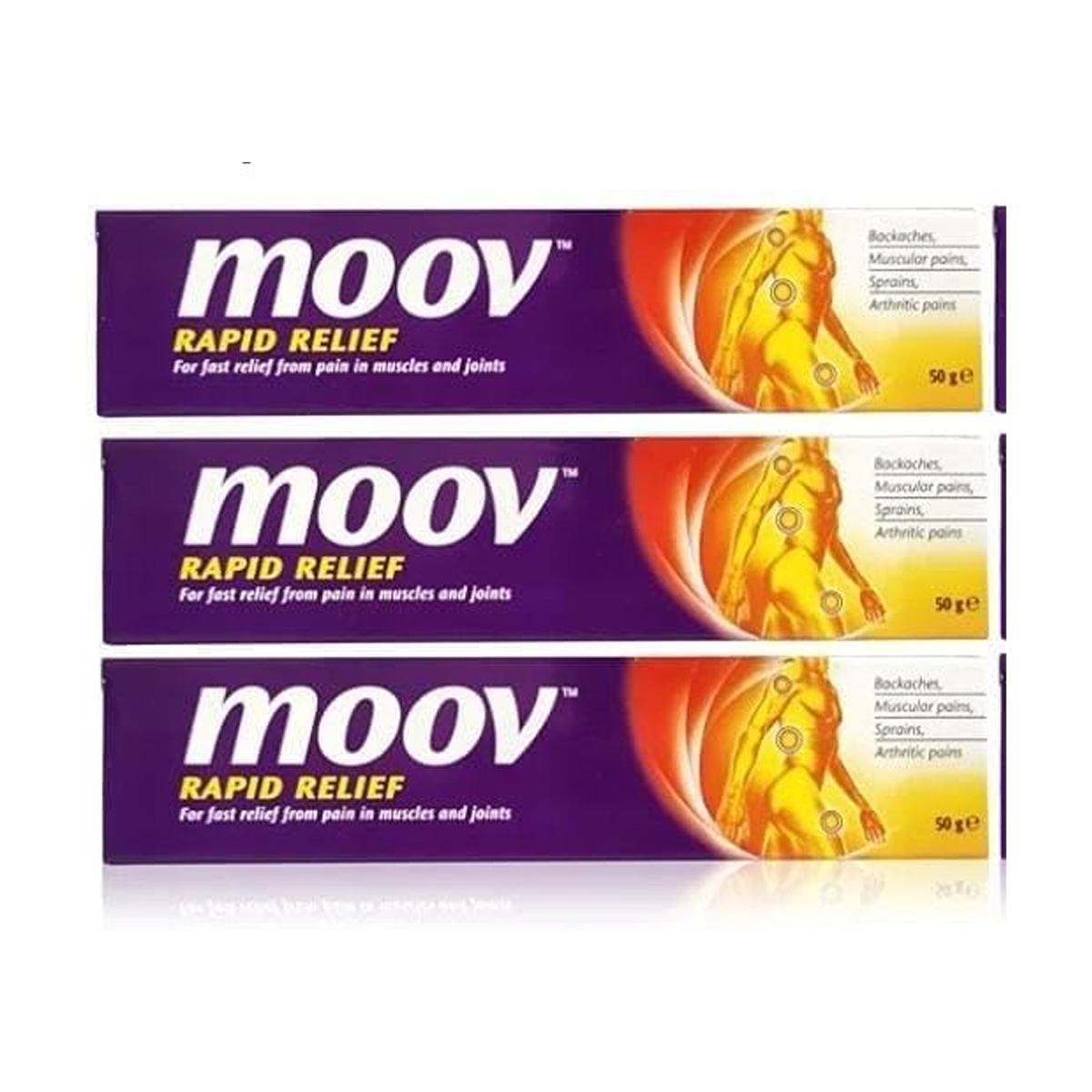 Moov Cream 50g Offer 3 Pack