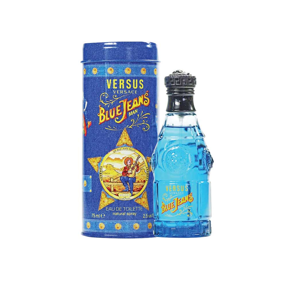 Versace Blue Jeans Men Eau De Toilette 75ml