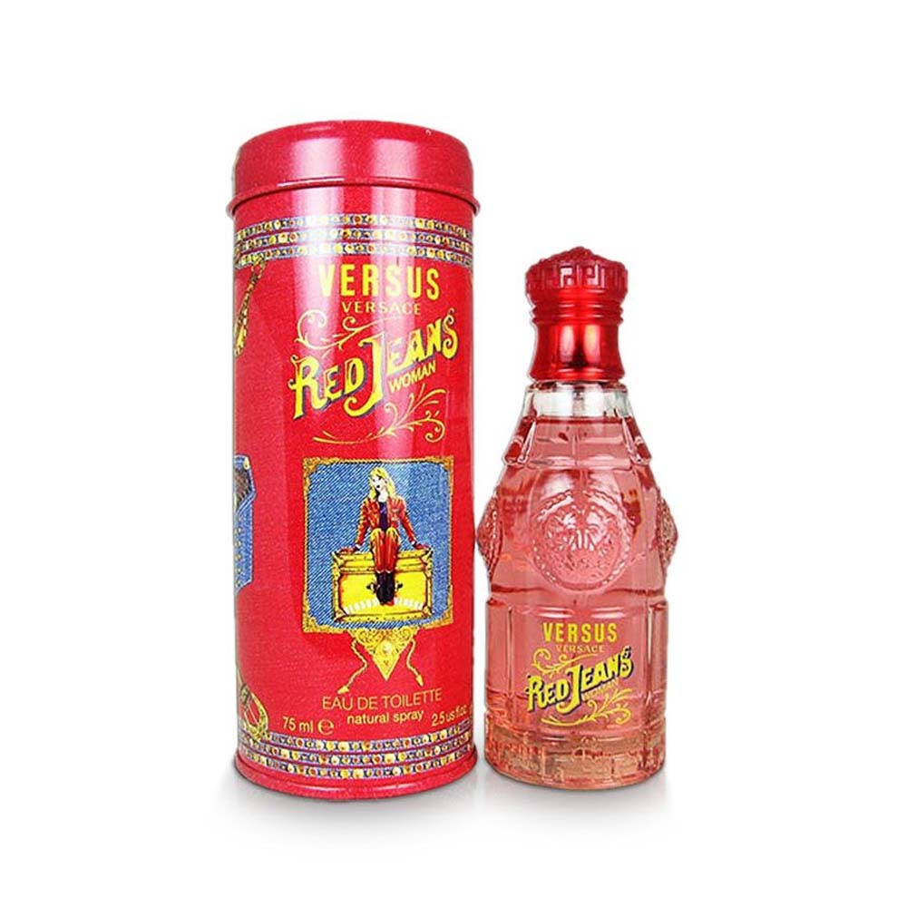Versace Red Jeans Ladies Eau De Toilette 75ml