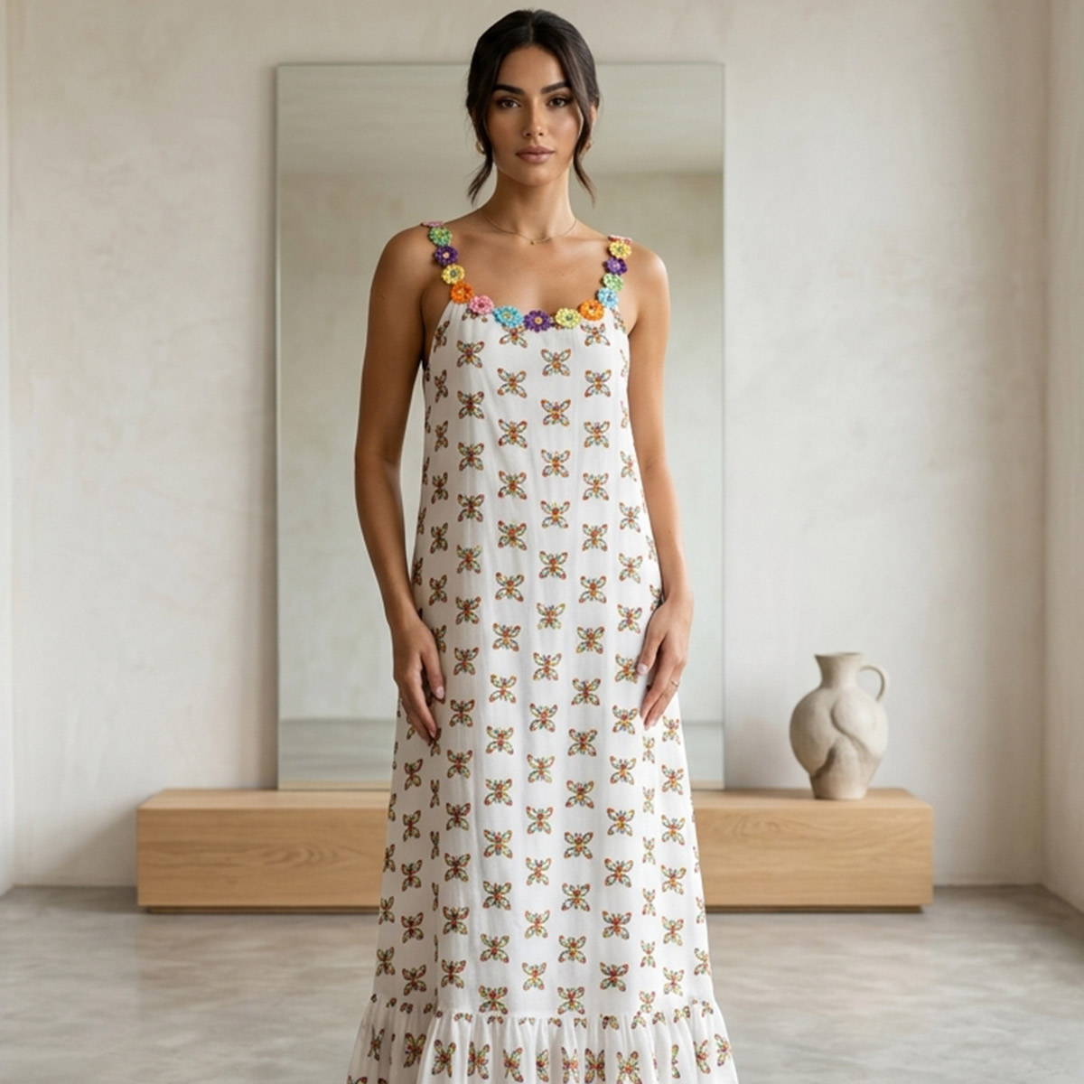 Ladies Sleeveless Dress