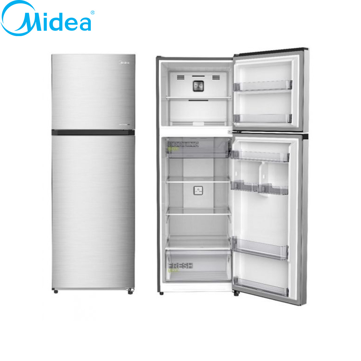 Midea 489Lgros Double Door Ref