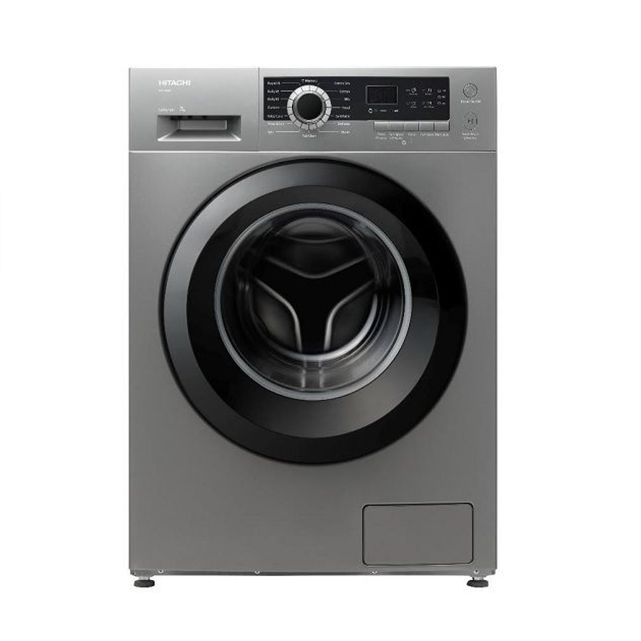 Hitachi Front Load Washing Machine 7kg Silver