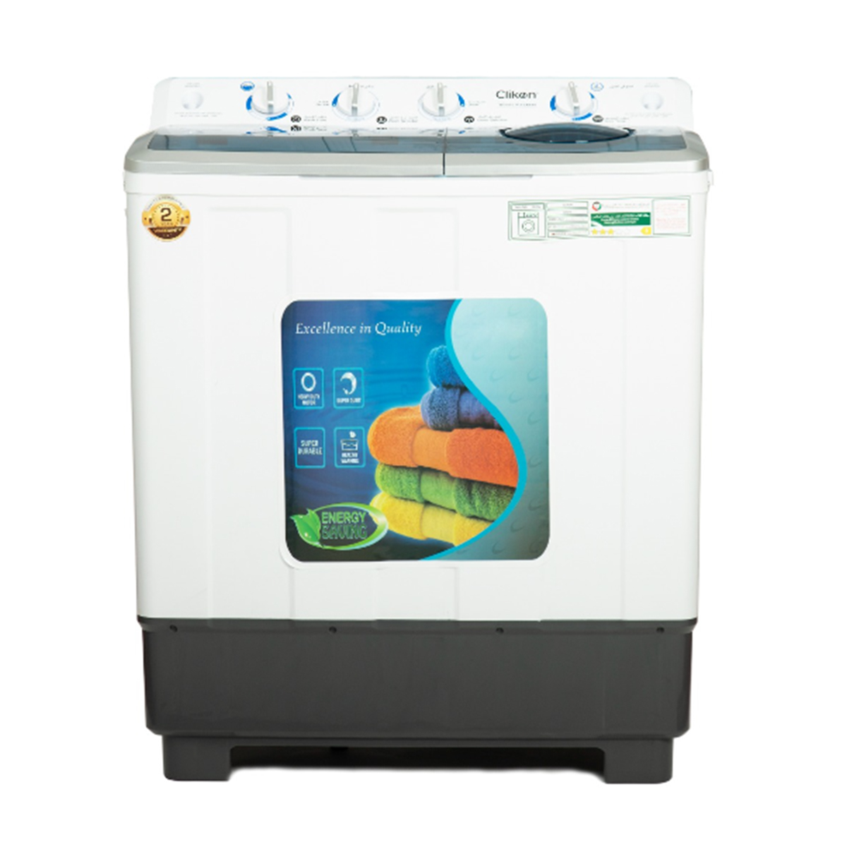 Clikon 10 Kg Washing Machine