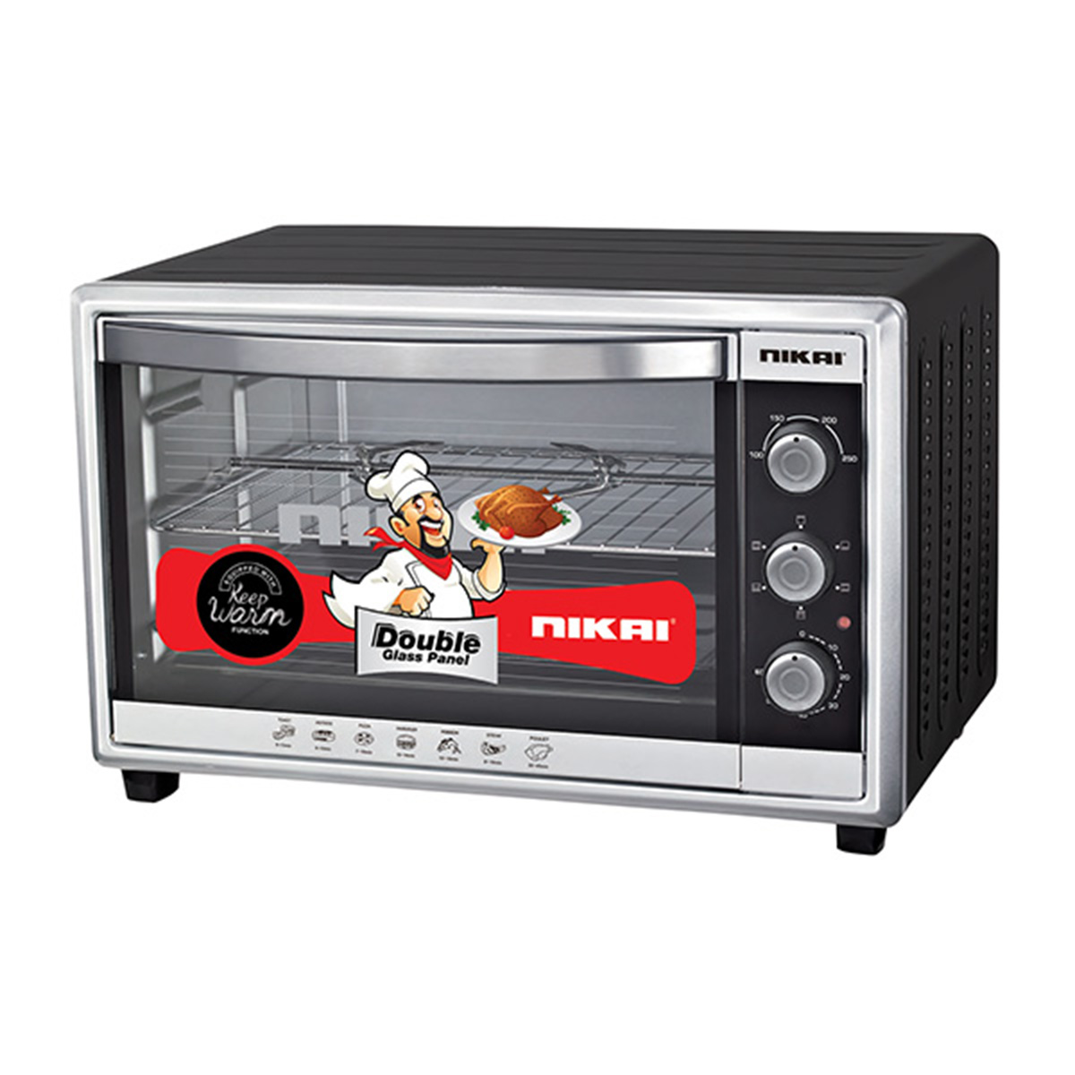 Nikai Electric Oven With Rotis