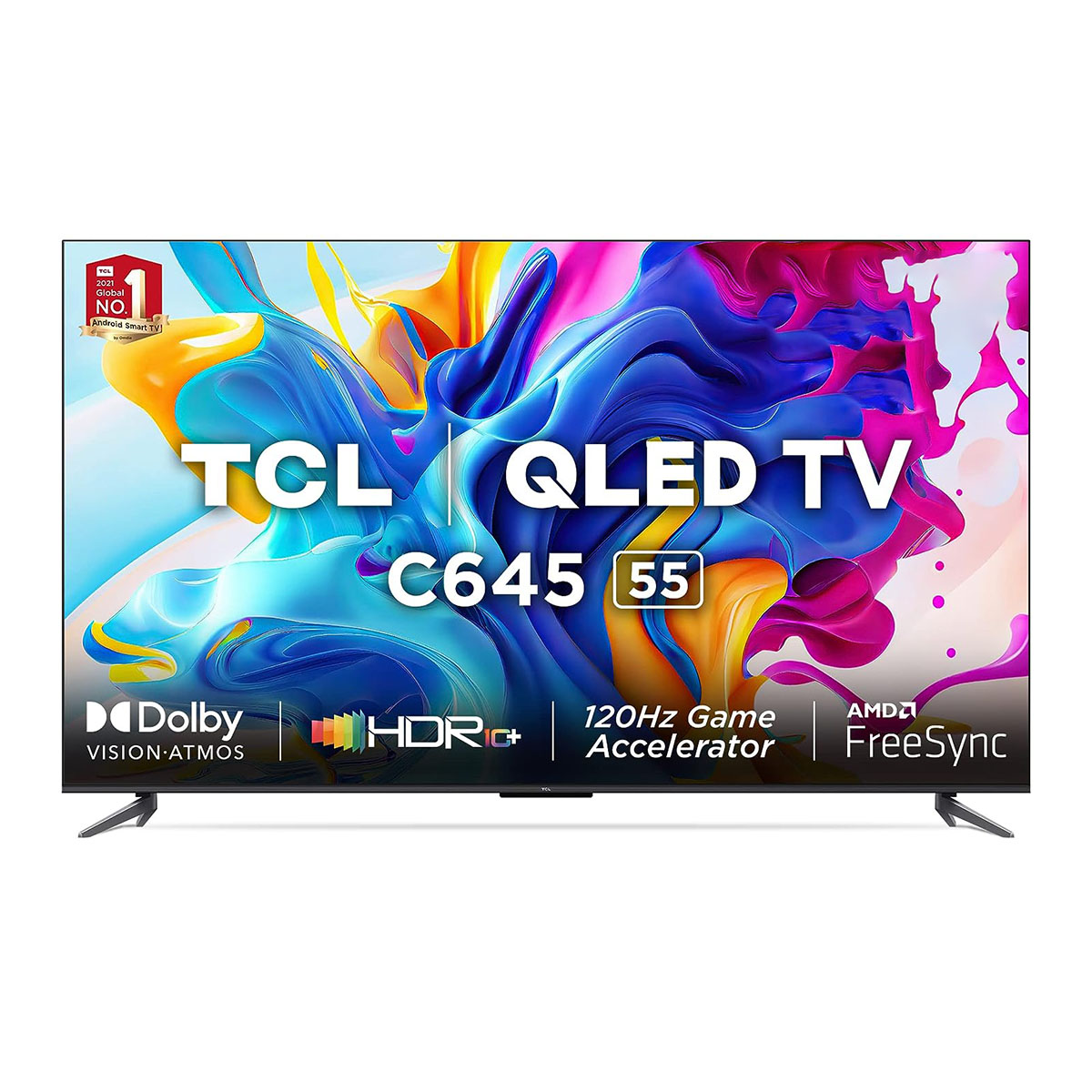 TCL Smart QLED Smart TV 55 Inch - 55C645
