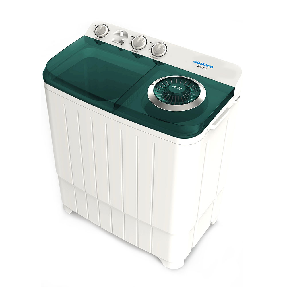 Daewoo Semi Automatic Washing Machine 7kg -DTT-07C