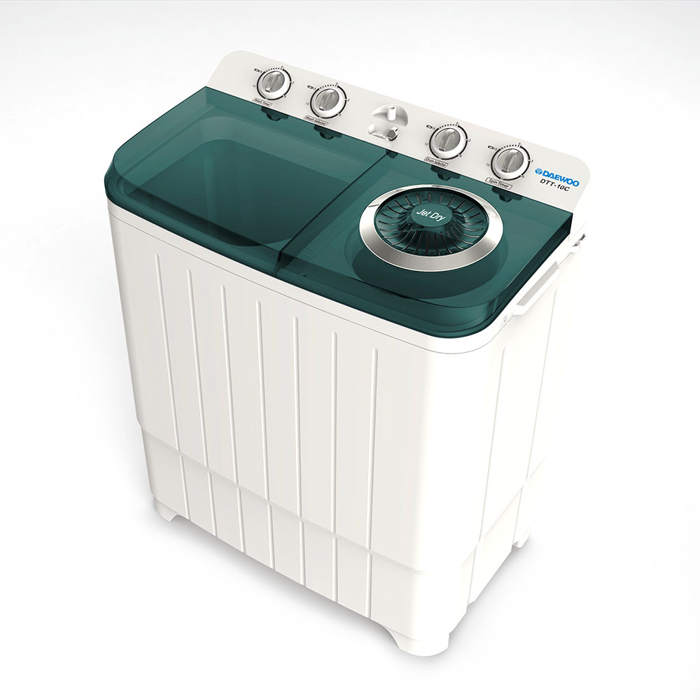 Daewoo Semi Automatic Washing Machine 10kg -DTT-10C