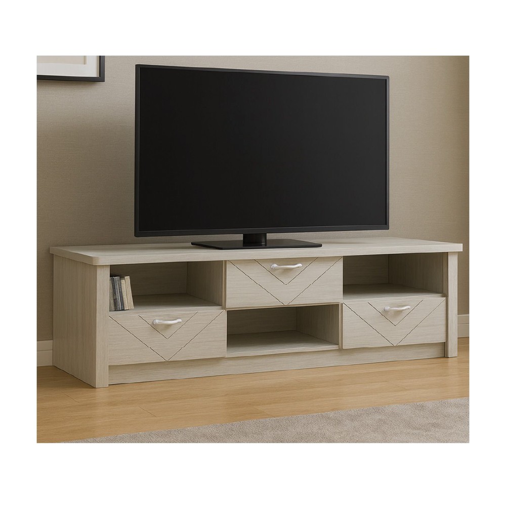 TV Rack Whitewash