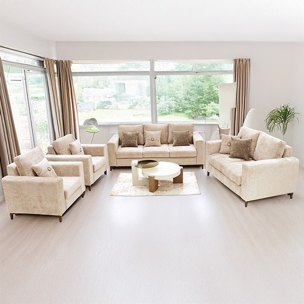 Chicago Modern Sofa Set 3+2+1+1