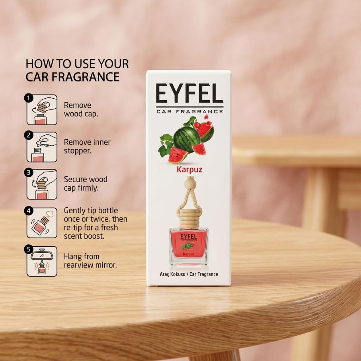 Eyfel Car Reed 10ml Watermelon