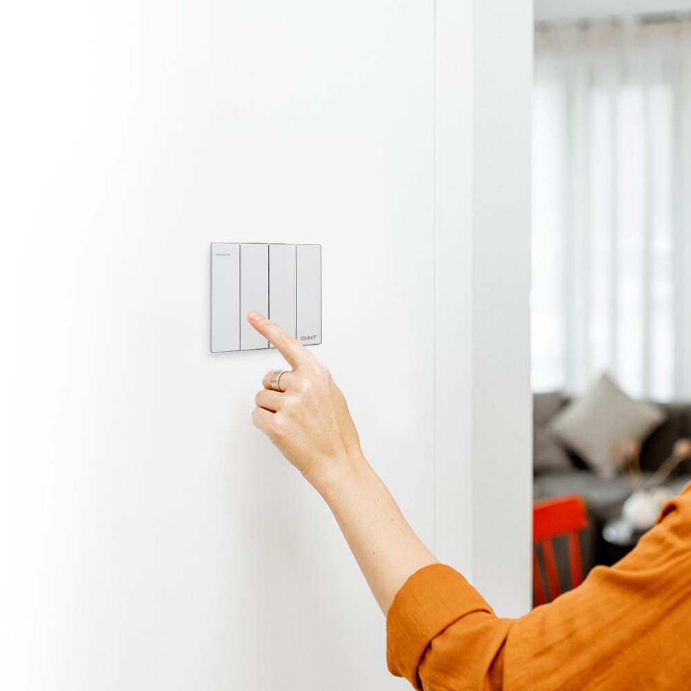 4 Gang 1 Way Switch 16A 250V