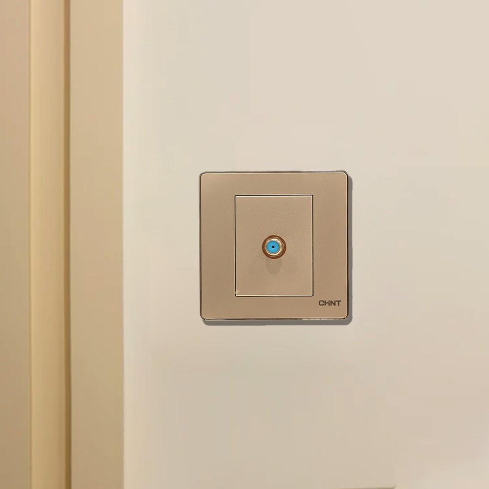 1 Gang Satellite Socket Chrome