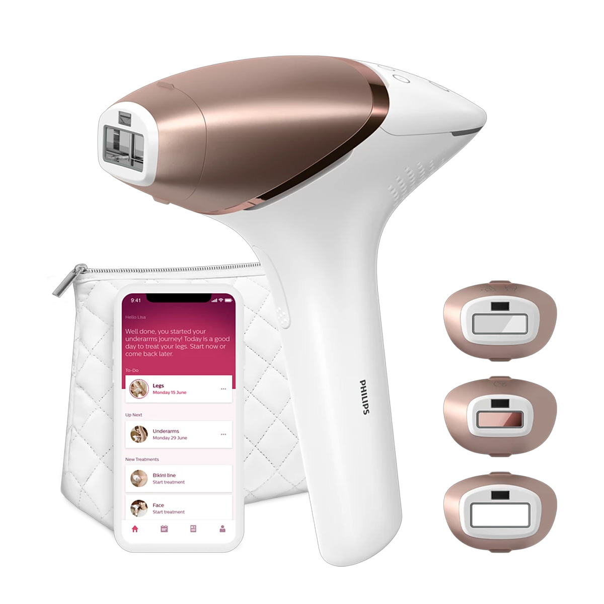 Philips Lumea IPL 9000 Hair Remover BRI955/60