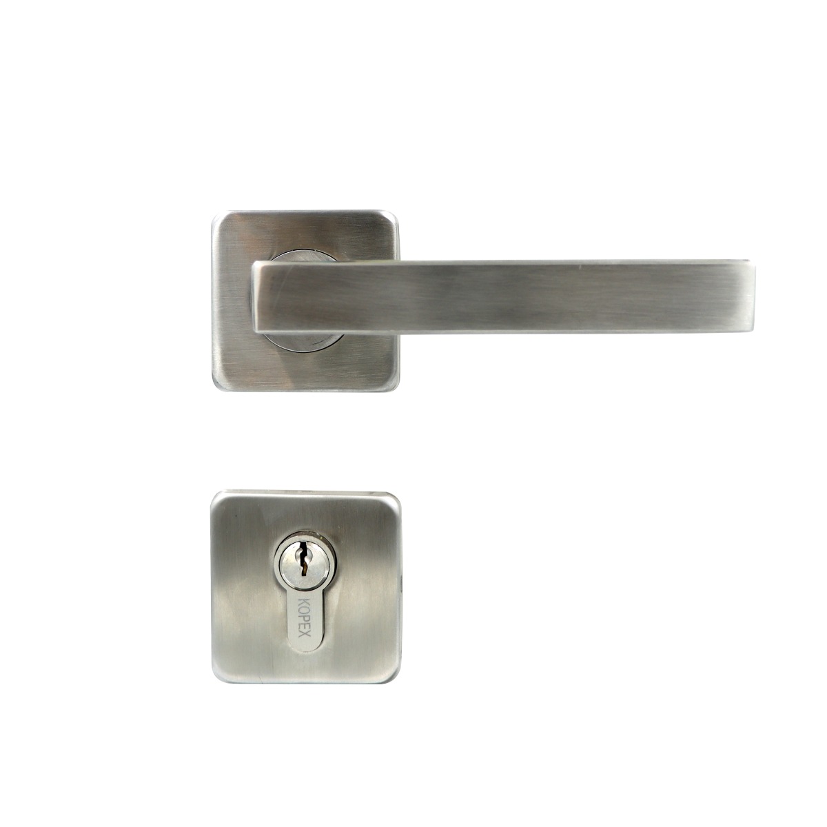 Door Handle with Lock 1x12