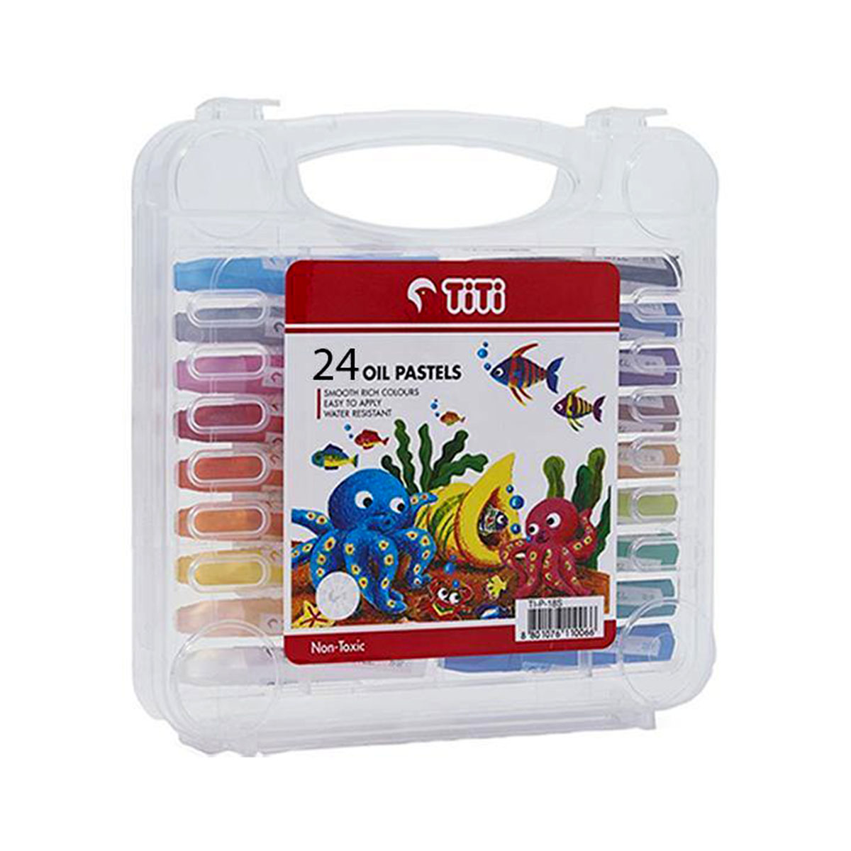 Titi Oil Pastels 24 Colors PP Case