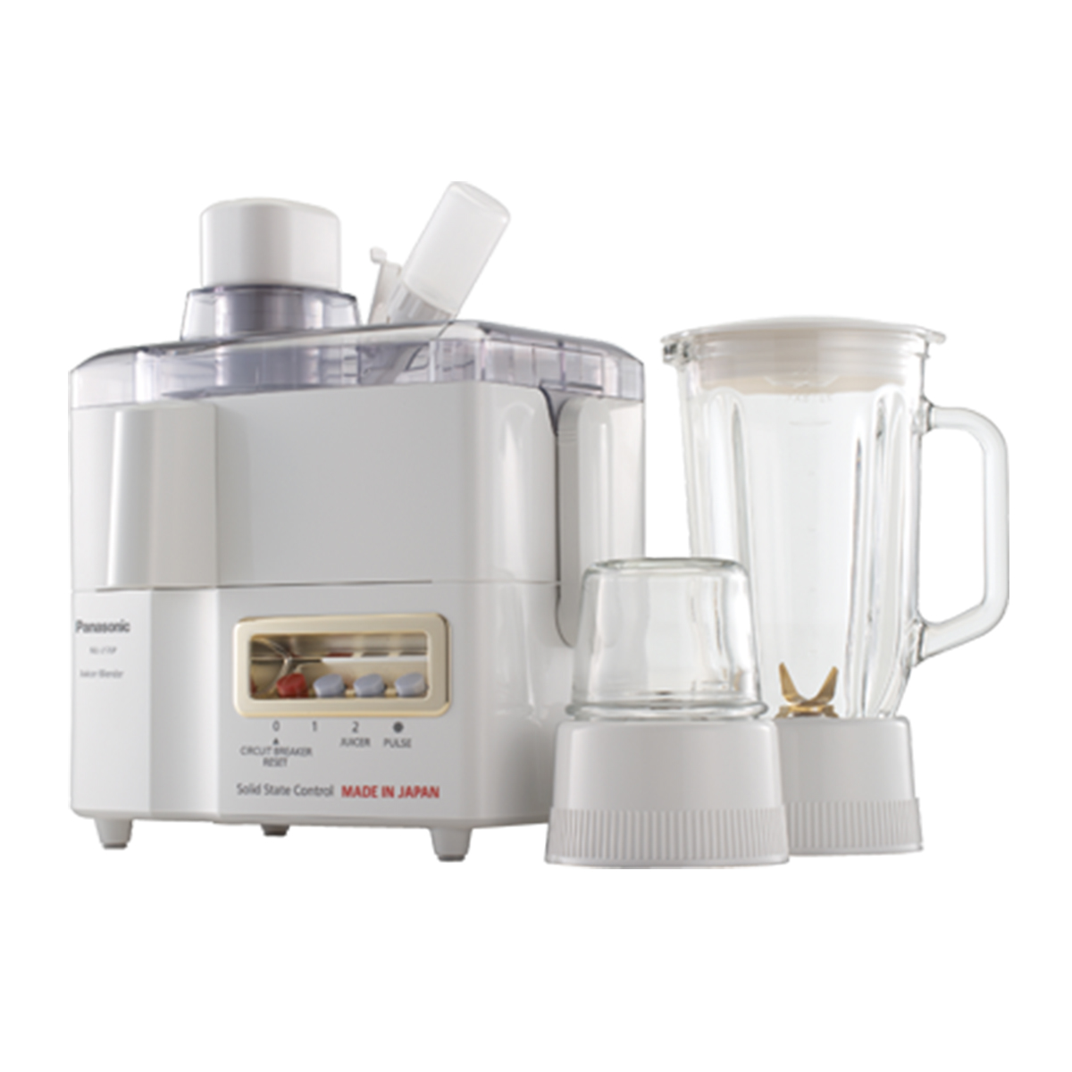 Panasonic 3 in 1 Juicer/Blender 1L 230W MJ-M176PWTZ
