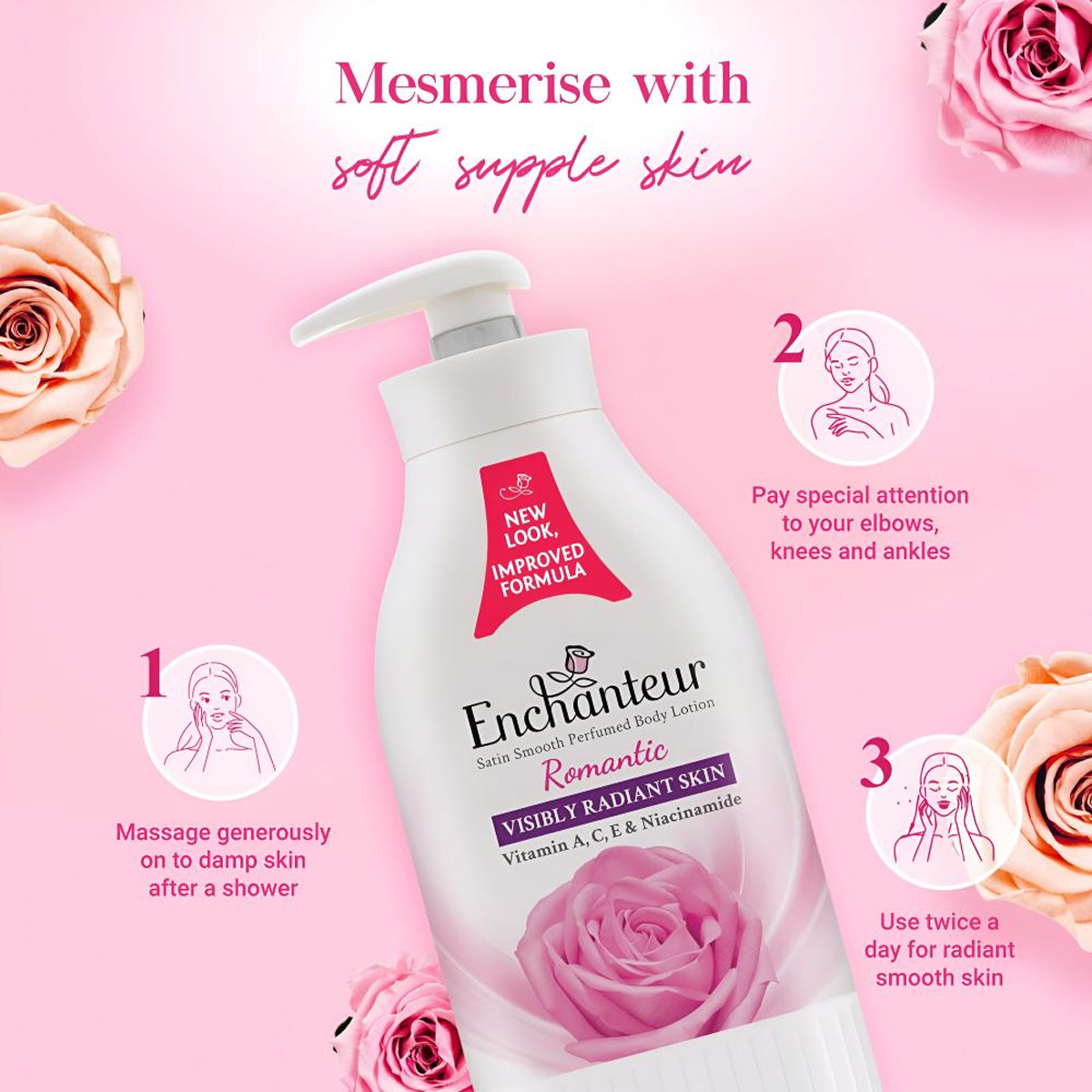 Enchanteur Romantic Body Lotion 500ml