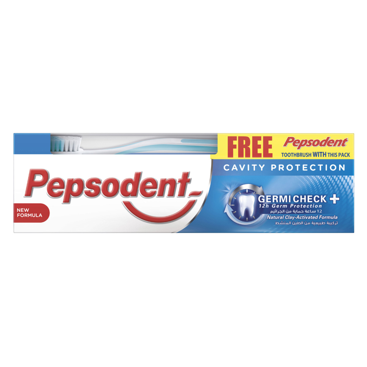 Pepsodent with Toothbrush