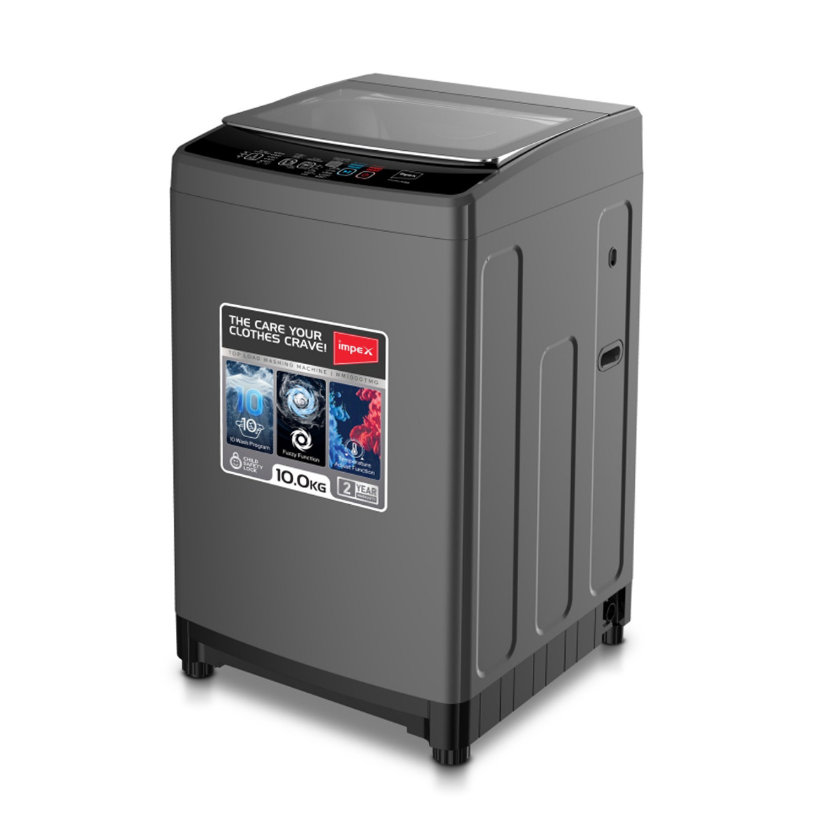 Impex Top Load Washing Machine 10Kg