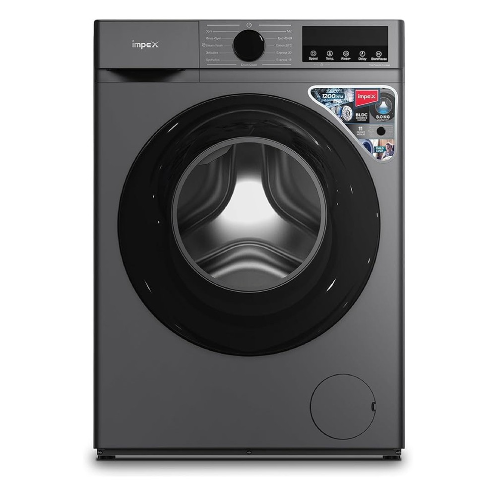 Impex Front Load Washing Machine 8kg