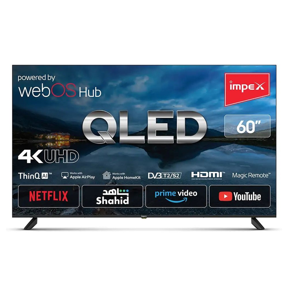 Impex QLED WebOS UHD TV 60 Inch