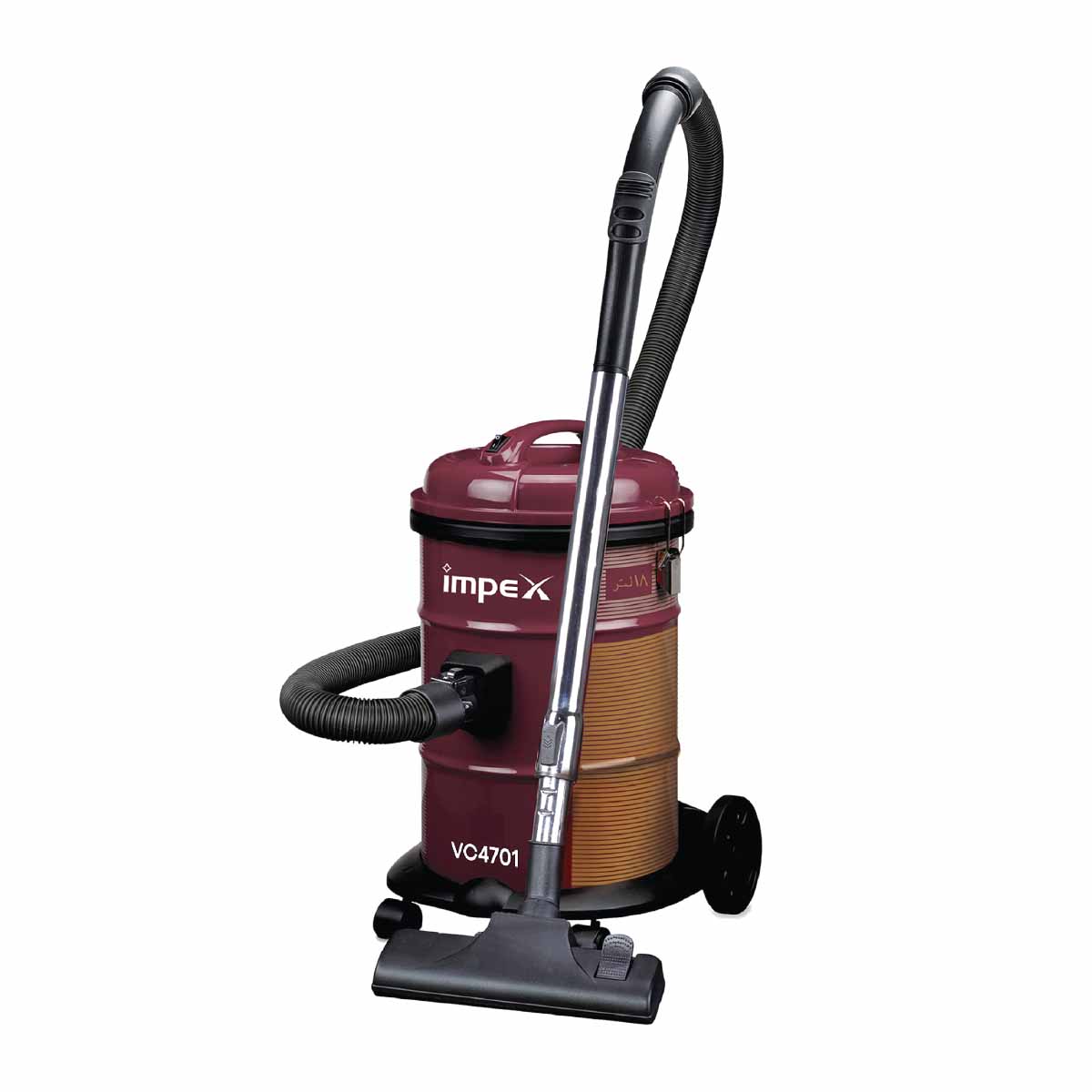 Impex Drum Vacuum Cleaner 18L - VC4701