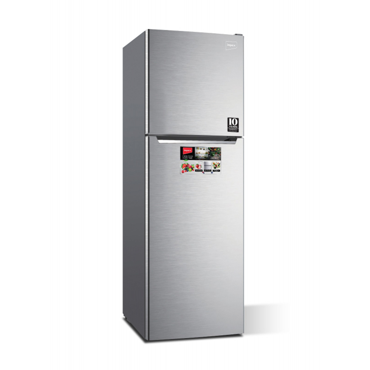 Impex Double Door Refrigerator 270L Gross