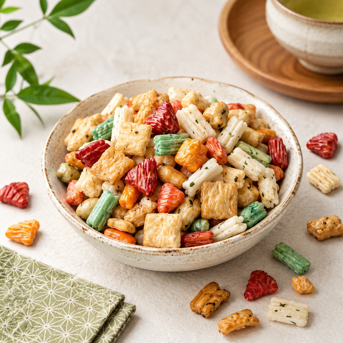 Fish Rice Crackers