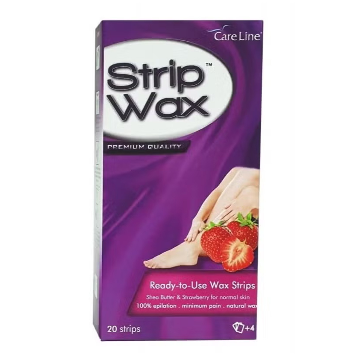 Careline Wax Strip 20pcs