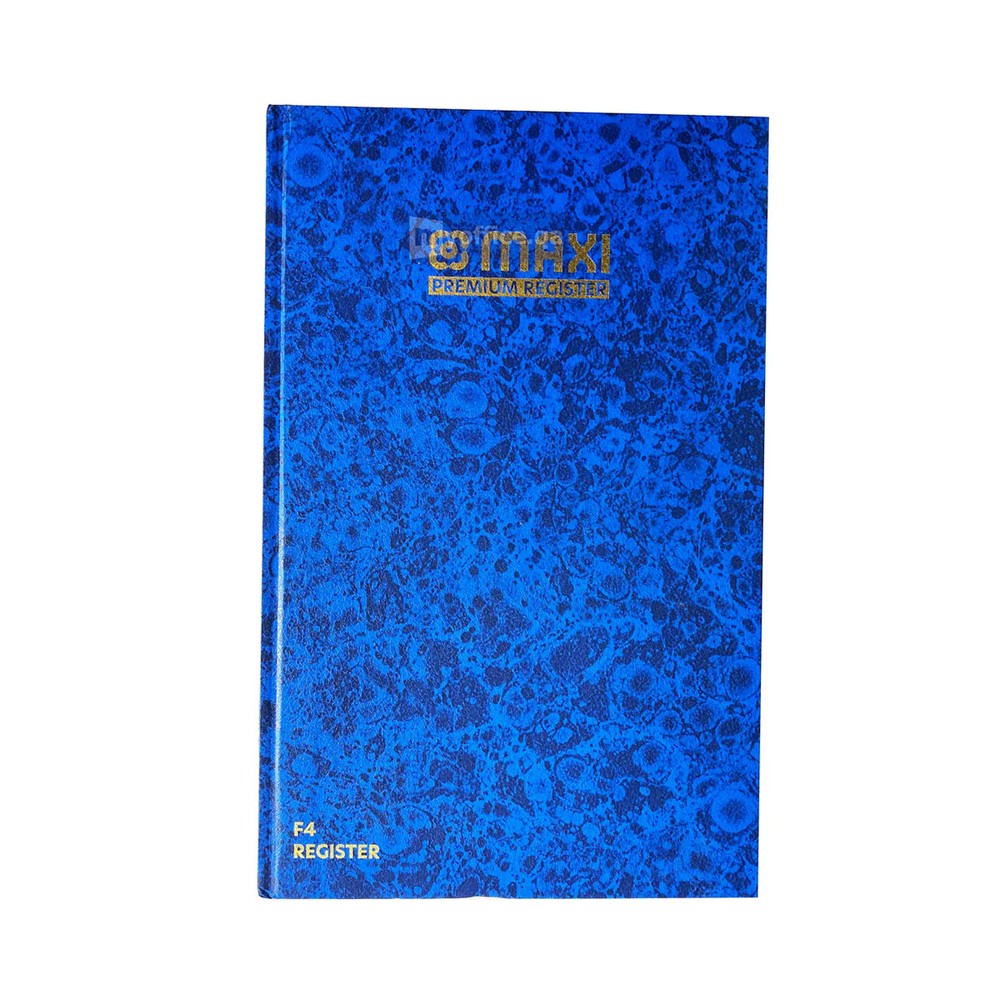 Maxi Register Book Full Size 4 Quire
