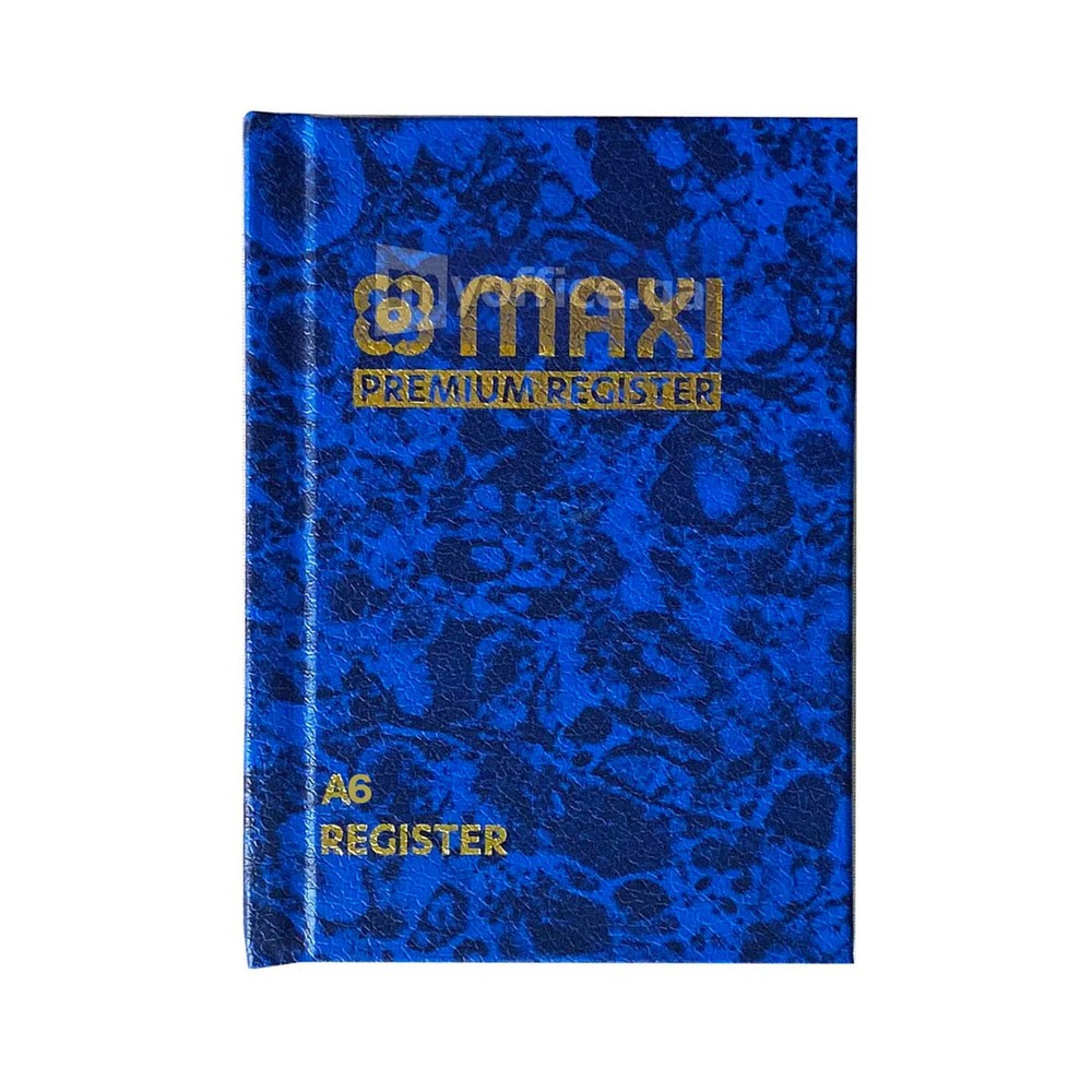 Maxi Register Book A6 2 Quire