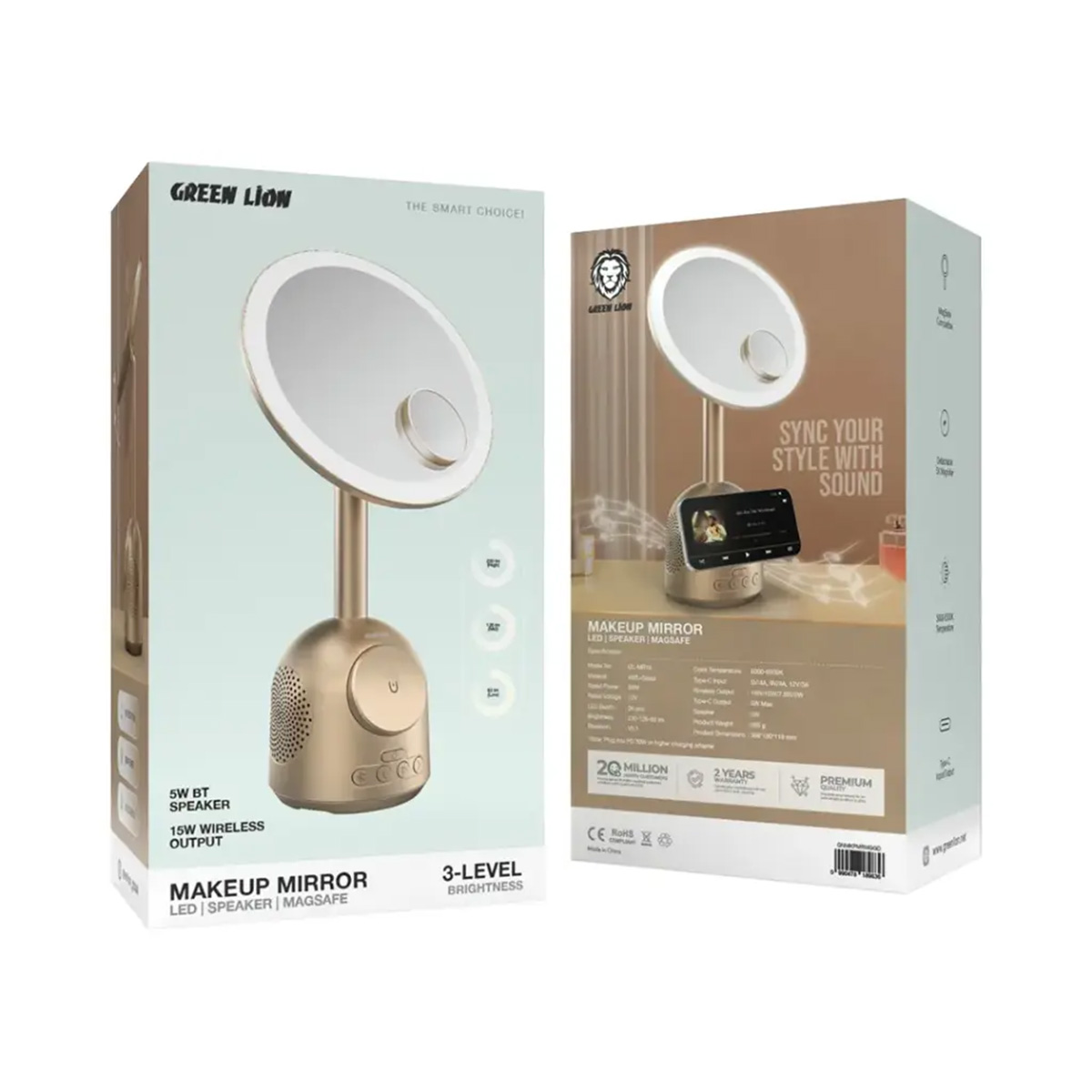 Makeup Mirror with Speaker